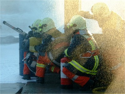 Feuerwehr&uuml;bung
